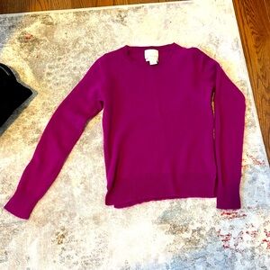 Cashmere sweater. Purple. Excellent condition. Medium.